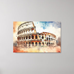 Toile Rome intemporelle, Italie