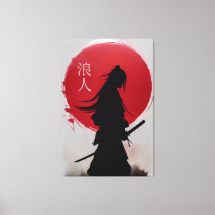 Toile Ronin Samurai errant