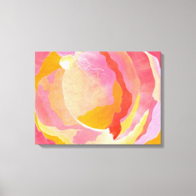 Toile Rose de chou III (Recto)