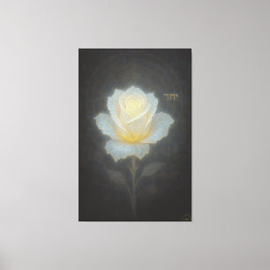 Toile Rose de la collection Witness : "Vérité voilée dan