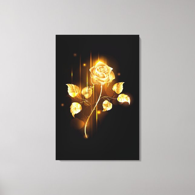 Toile Rose d'or ( rose d'or ) (Recto)