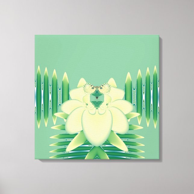 Toile Rose jaune (Recto)