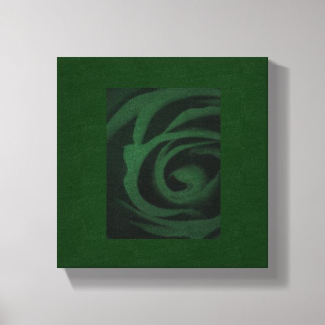 Toile Rose Verte (Recto)