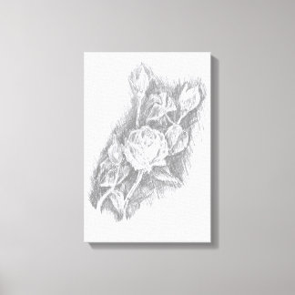 Toile Roses