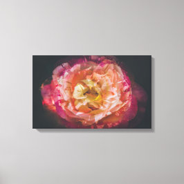 Toile Roses dans une double image