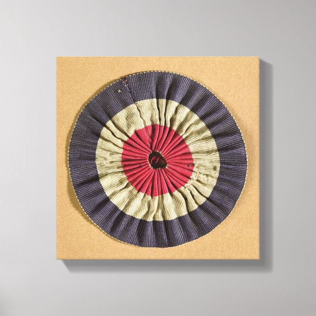 Toile Rosette Tricolore (Recto)