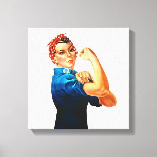 Toile Rosie l'affiche de 2ÈME GUERRE MONDIALE de rivoir