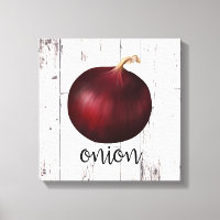 ROUGE OIGNON Blanc Bois rustique Ferme Cuisine Art