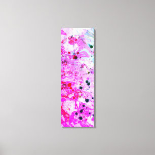 Toile Rouge rose violet bleu jaune vert tendance moderne