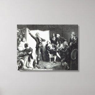 Toile Rouget de L'Isle