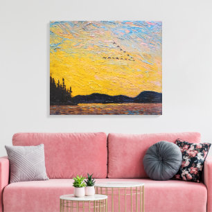 Toile Round Lake Mud Bay Tom Thomson