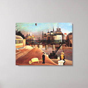 Toile Rousseau - Ile Saint Louis et Notre-Dame