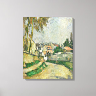 Toile Route de village, 1879-82 (huile sur la toile)