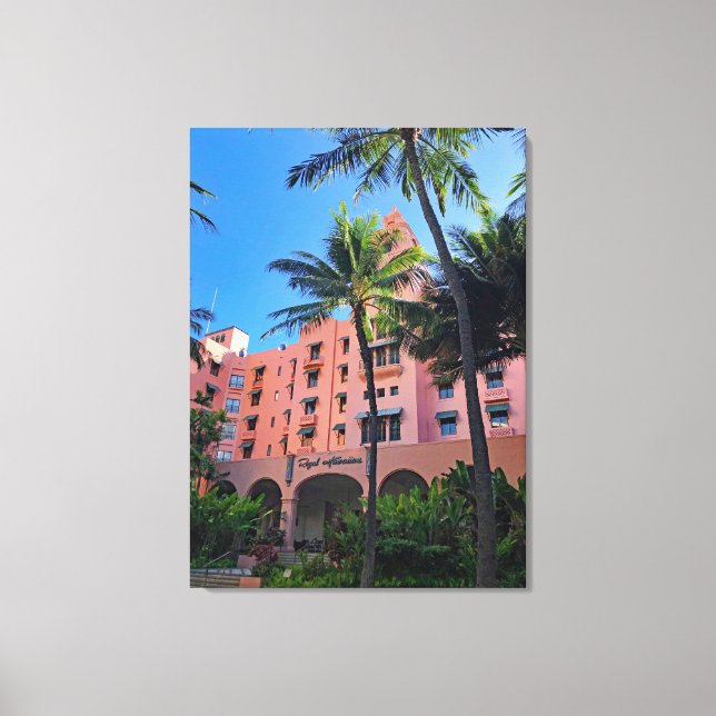 Toile Royal Hawaiian Hotel (Recto)
