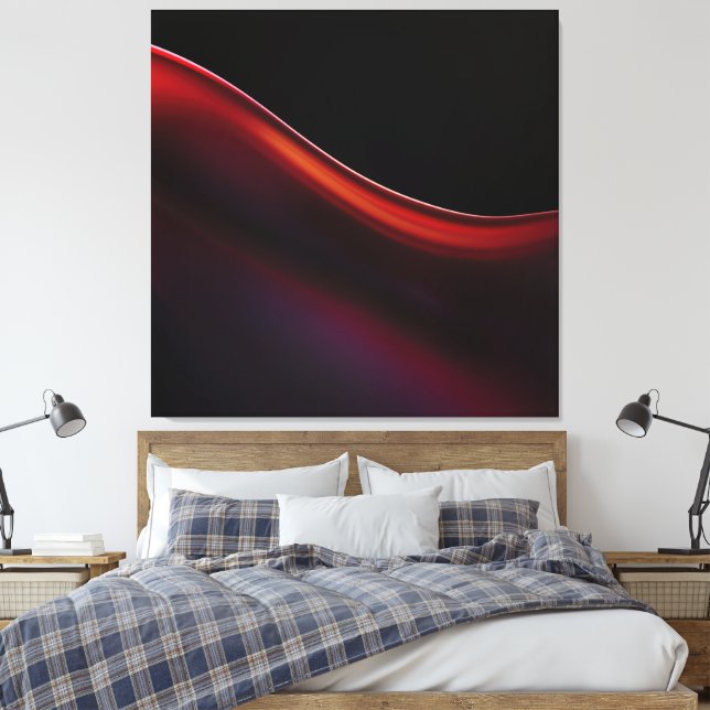 Toile Ruby Gradient (Insitu(Chambre))
