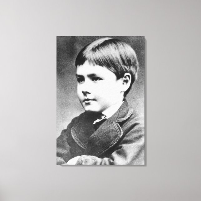 Toile Rudyard Kipling, c.1870 (Recto)