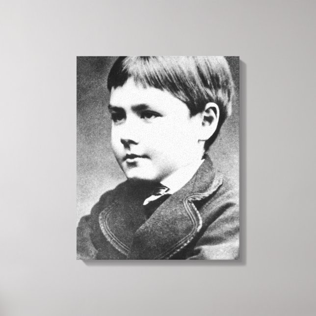Toile Rudyard Kipling, c.1870 (Recto)