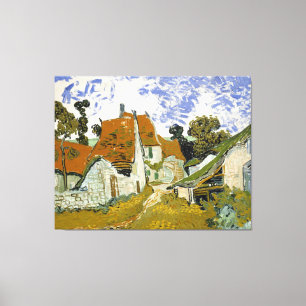 Toile Rue à Auvers-sur-Oise Vincent van Gogh