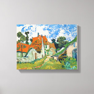 Toile Rue d'Auvers-sur-Oise