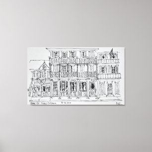 Toile Rue Royale, Quartier français   La Nouvelle-Orléan