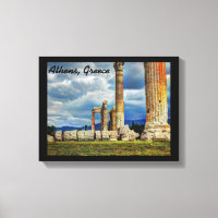 Ruines antiques à Athènes Grèce