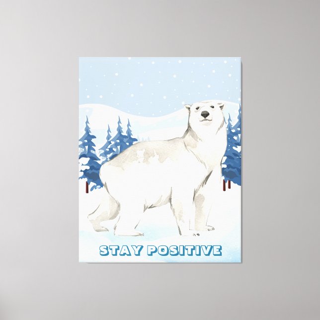 Toile Rustic Wildlife Home Decor Stretched Canvas Print (Recto)
