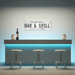 Toile Rustique Moderne Industrielle Agritourisme Bar Vil