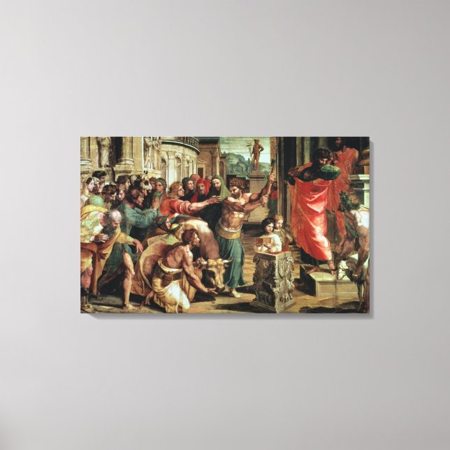 Toile Sacrifice at Lystra (Recto)