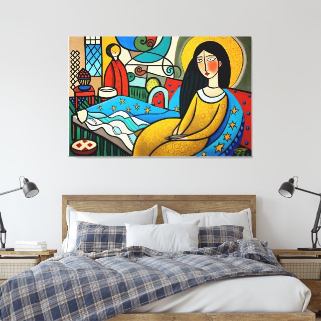 Toile Sadness devours the soul (Insitu(Chambre))