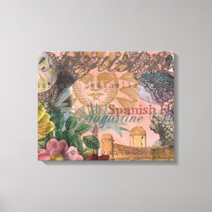 Toile saint augustine florida voyage art antique