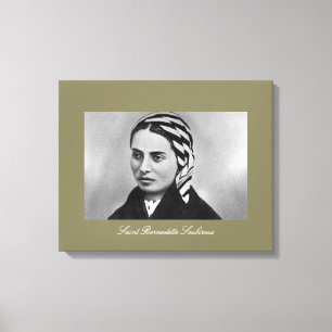 Toile Saint Bernadette Soubirous