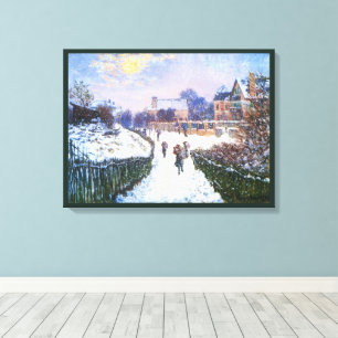 Toile Saint de boulevard Denis Argenteuil par Claude