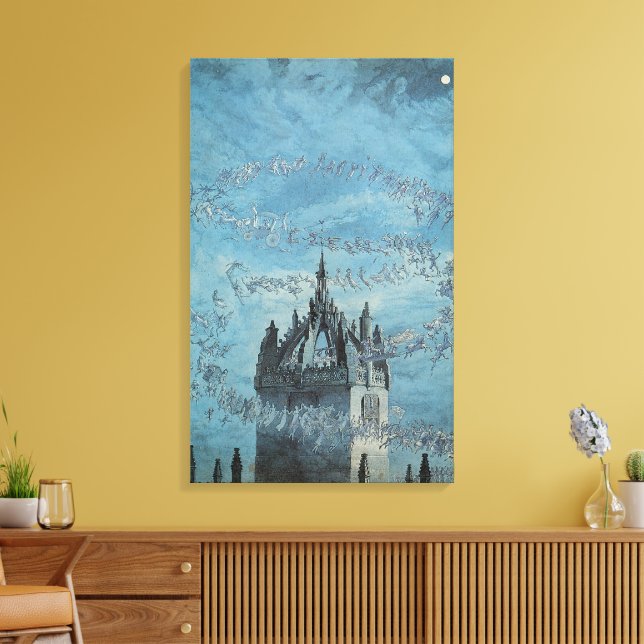 Toile Saint Giles - Ses cloches par Charles Altamont Doy (Insitu(Salon))