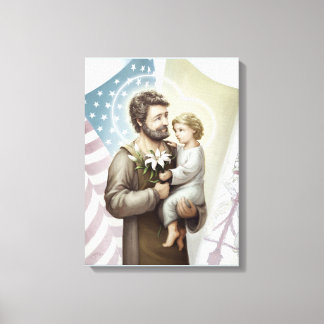Toile Saint Joseph le Protecteur