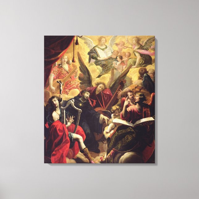 Toile Saint Nicolas de Tolentino (Recto)