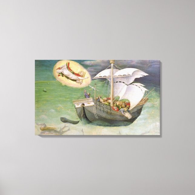 Toile Saint Nicolas sauve un navire de l'épave (Recto)