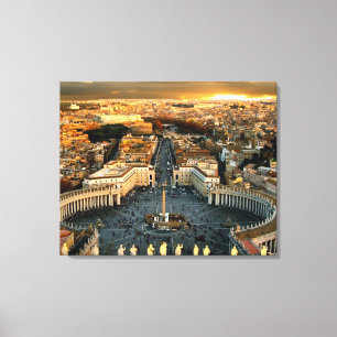 Toile Saint Pierre du Vatican Carré