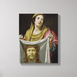 Toile Saint-Veronica tenant le Saint-Suaire