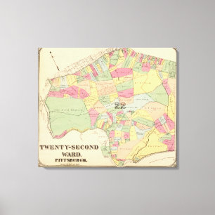 Toile Salle 22 de Pittsburgh, Pennsyvania