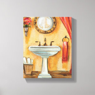 Toile Salle de bains contemporaine confortable