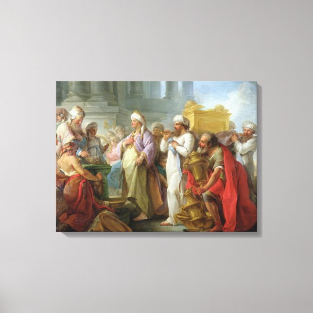 Toile Salomon Avant l'Arche de l'Alliance, 1747 (Recto)