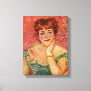 Toile Samary-portrait de Pierre-Auguste Renoir - de