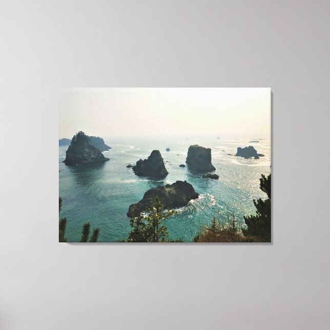 Toile Samuel H. Boardman, Côte de l'Oregon (Recto)