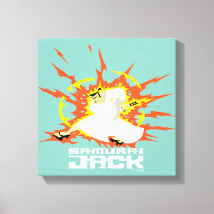 Toile Samurai Jack Energy Graphic