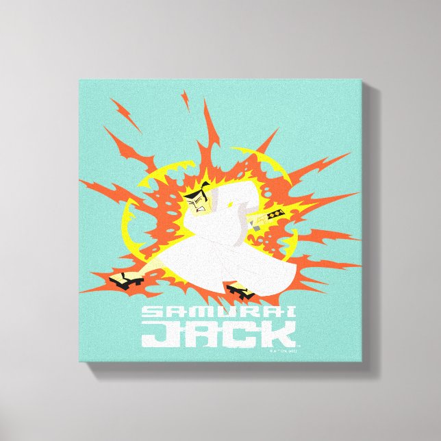Toile Samurai Jack Energy Graphic (Recto)