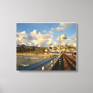 Toile San Clemente Pier Californie