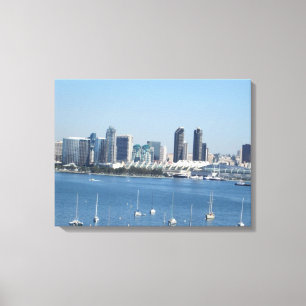 TOILE SAN DIEGO, CA #1 IMPRIMER CANVAS