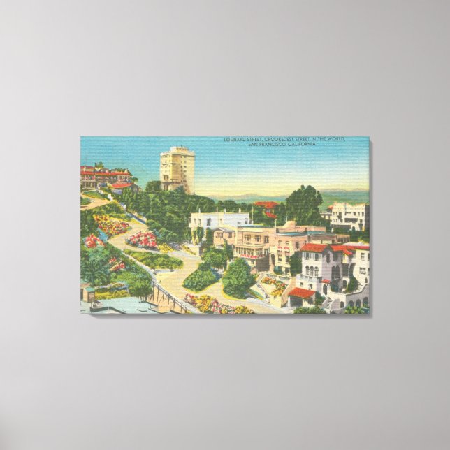 Toile San Francisco, CA 3 (Recto)