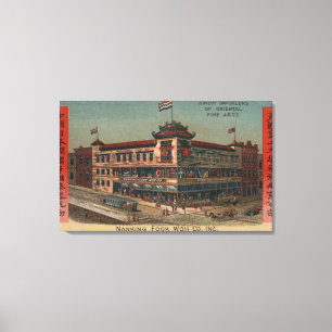 Toile San Francisco, CAView de Nan-King Fook Cie.