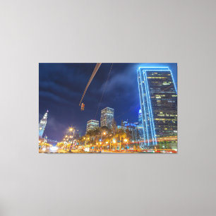 Toile San Francisco Cityscape à la nuit